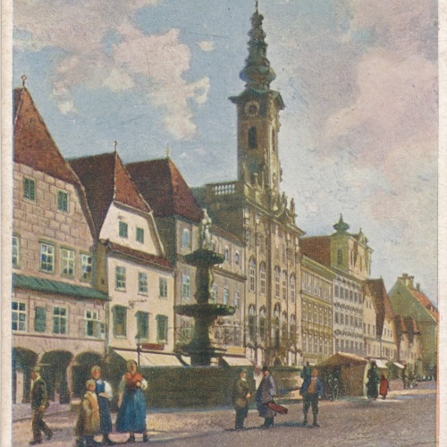 AK aus Steyr Oberösterreich Ansichtskarte (15903)