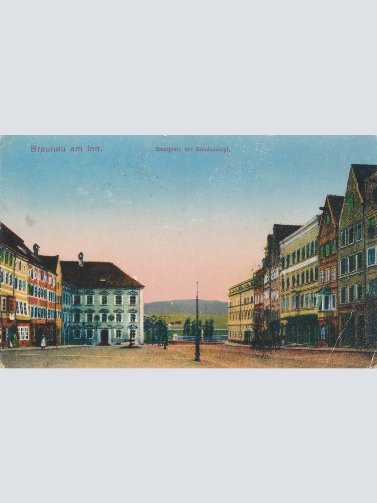 AK aus Braunau am Inn Stadtplatz Oberösterreich Ansichtskarte (15900)