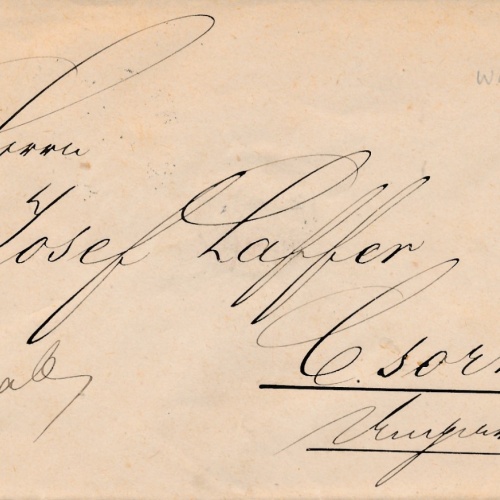 5 Kreuzer Ganzsachen - Brief aus Wien Habsburggasse (16276)