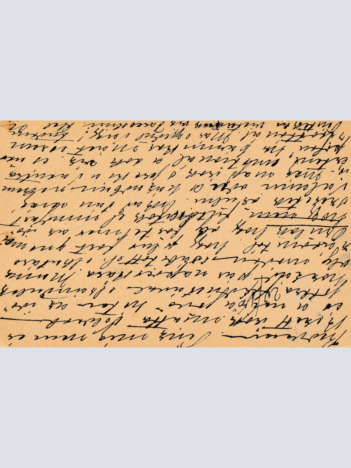 5 Kreuzer Ganzsachen - Karte aus Görz (16263)