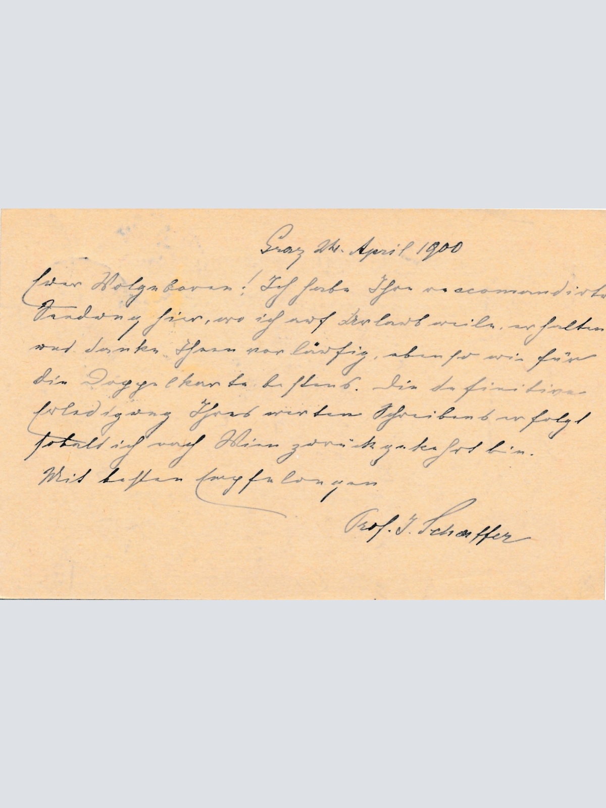 10 Heller Ganzsachen - Karte aus Graz (16261)