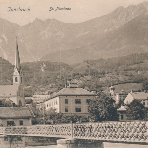AK aus Innsbruck St. Nicolaus Tirol Ansichtskarte (16097)