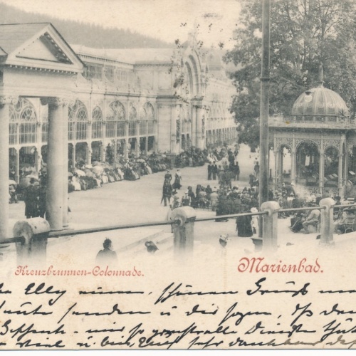 AK aus Marienbad Tschechoslowakei Ansichtskarte (15925)