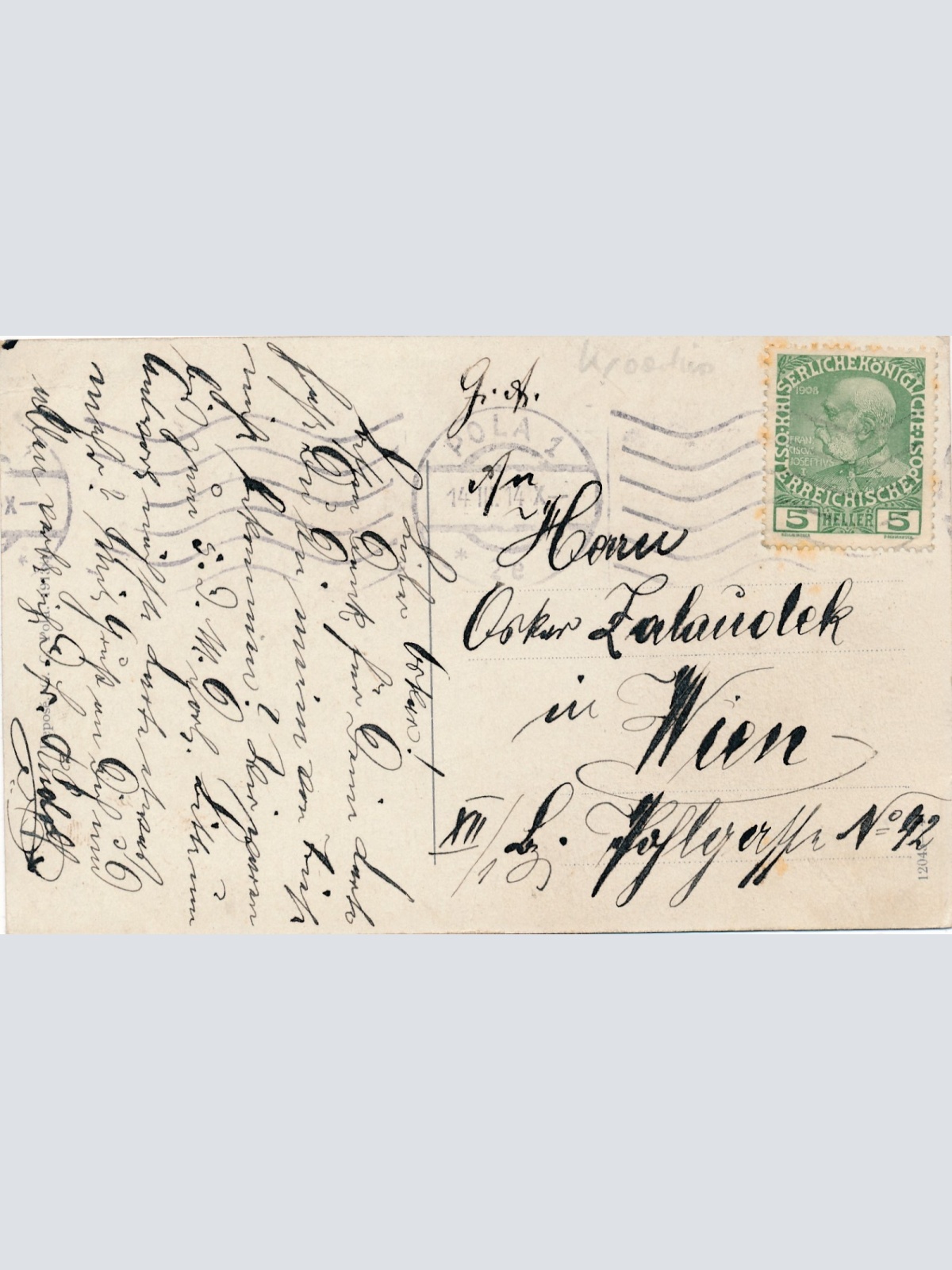 AK aus Pola Kroatien Ansichtskarte (15928)