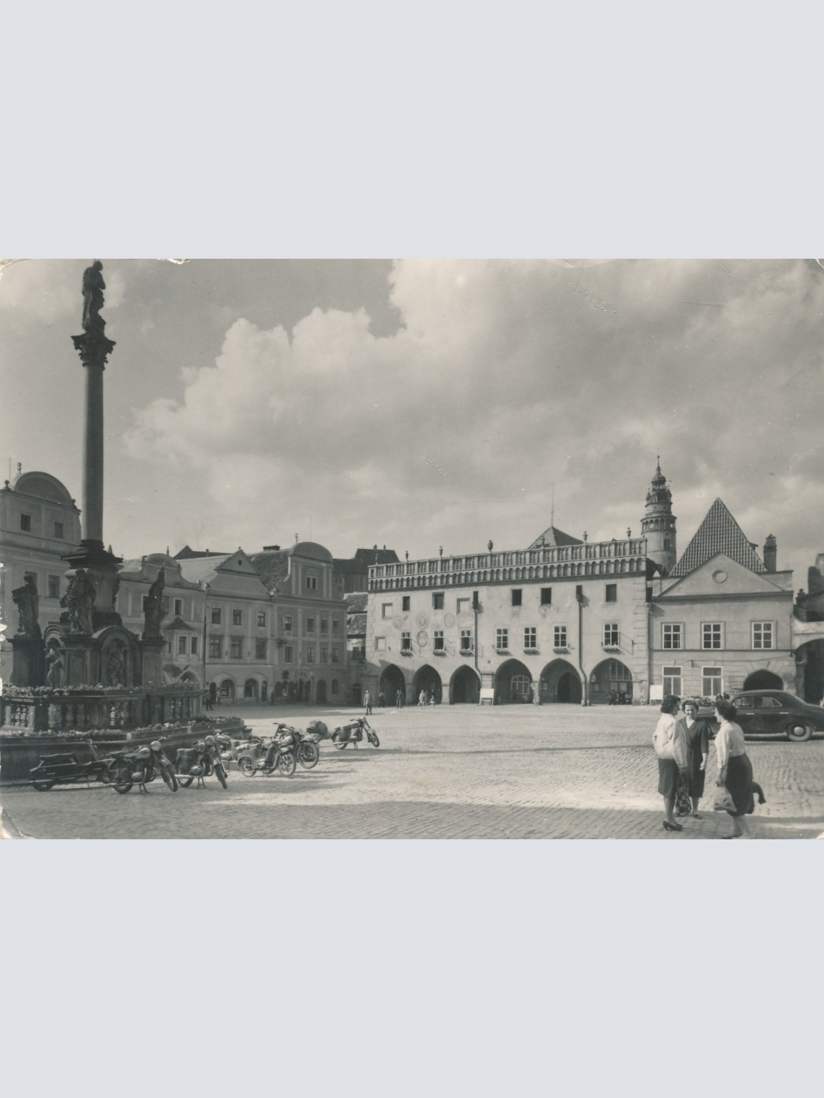 AK aus Cesky Krumlov Krumau Tschechoslowakei Ansichtskarte (15963)