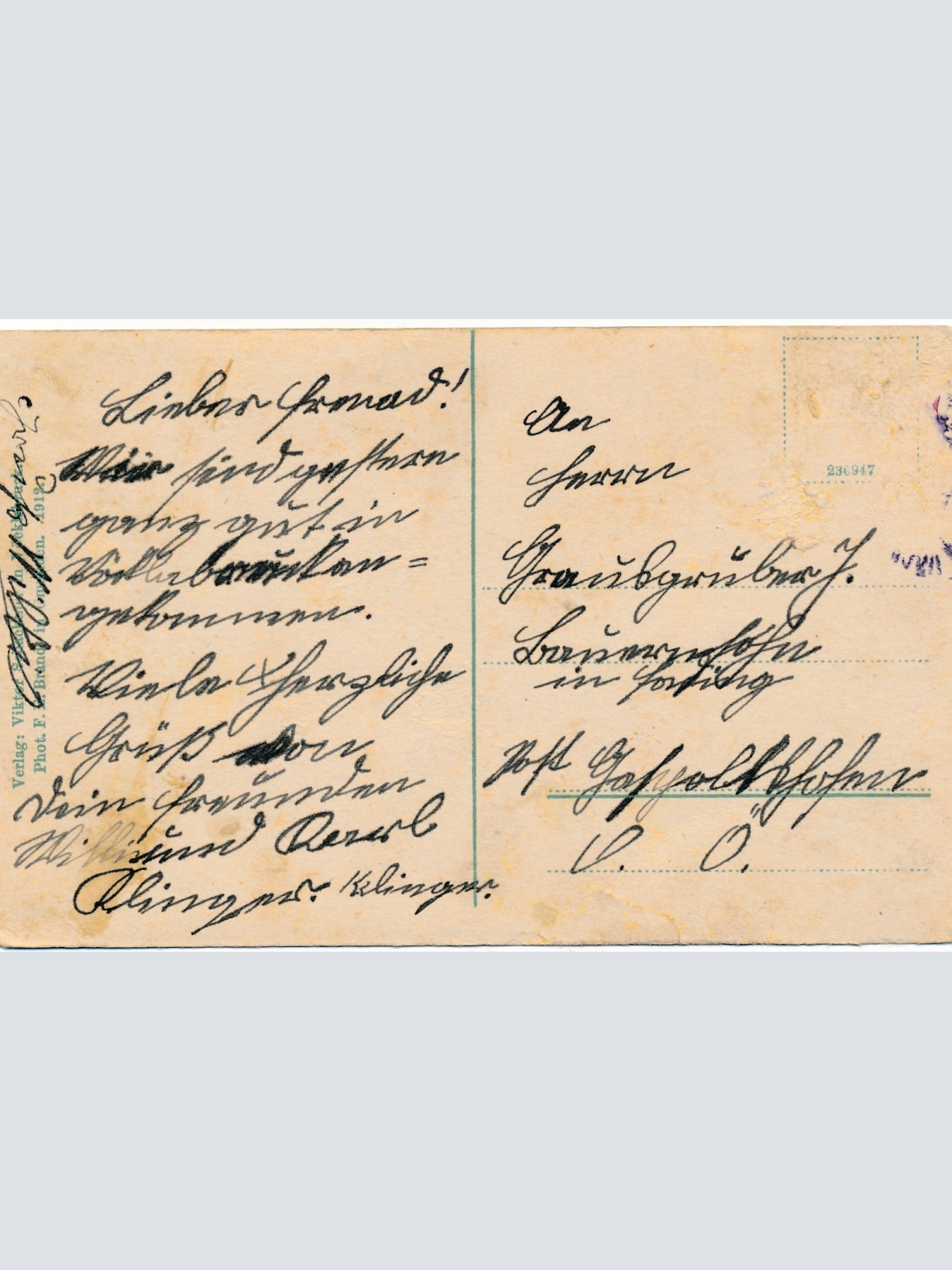 AK aus Vöcklabruck Hinterstadt Oberösterreich Ansichtskarte (15347)