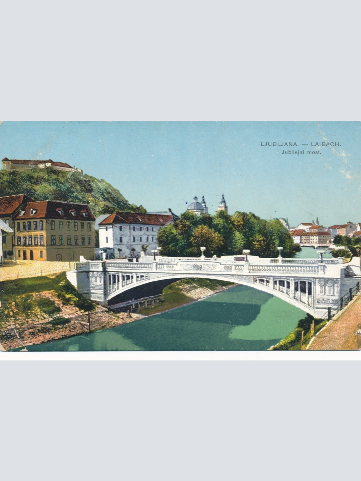 AK aus Ljubjana Laibach Slowenien Ansichtskarte (15341)