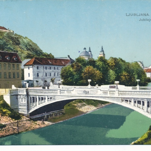 AK aus Ljubjana Laibach Slowenien Ansichtskarte (15341)