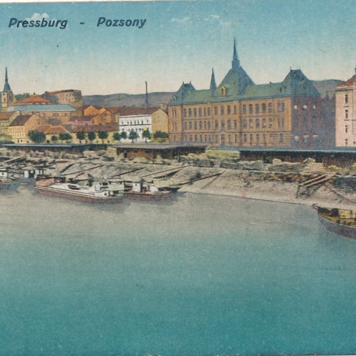 AK aus Bratislava Pressburg Pozsony Slowakei Ansichtskarte (15966)