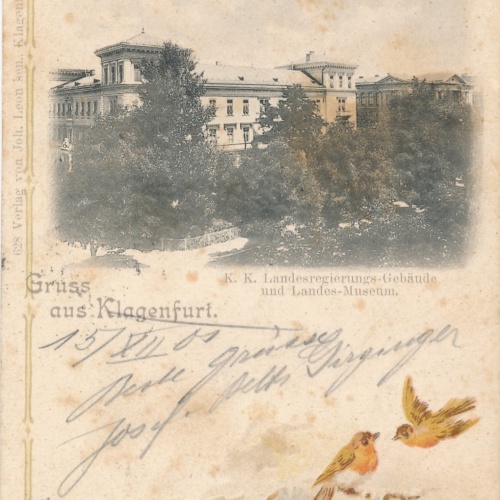 AK gruss aus Klagenfurt Kärnten Ansichtskarte (16058)