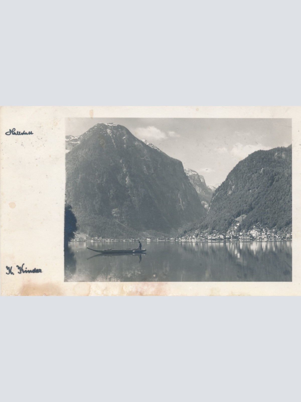 AK aus Hallstatt Oberösterreich Ansichtskarte (15689)