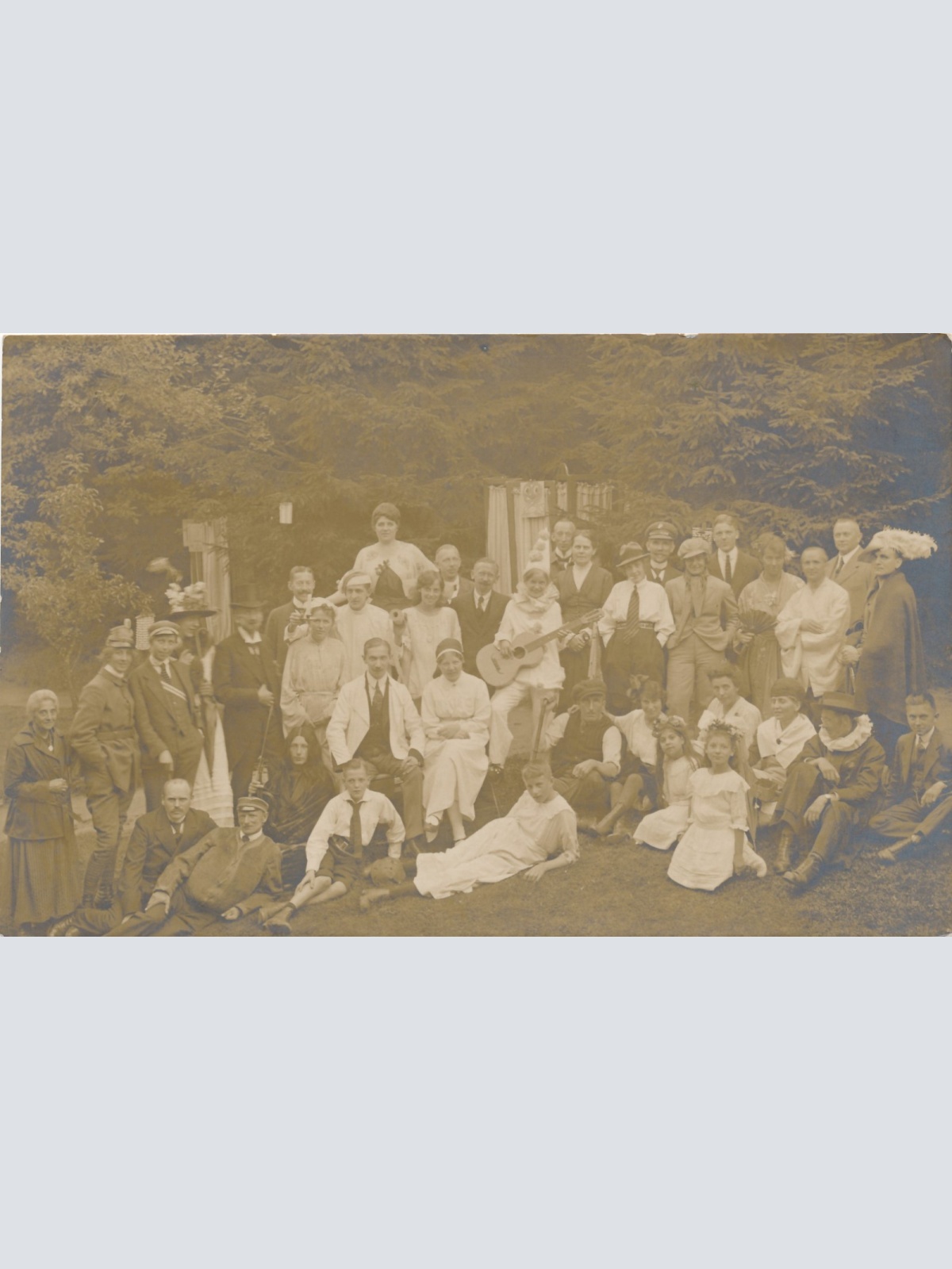 AK Annodazumals von einer Aufführung Jubiläumsfest Ansichtskarte (15758)