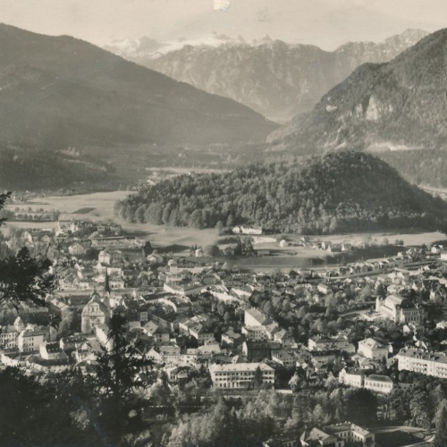 AK aus Bad Ischl mit Dachstein OÖ Ansichtskarte (15640)