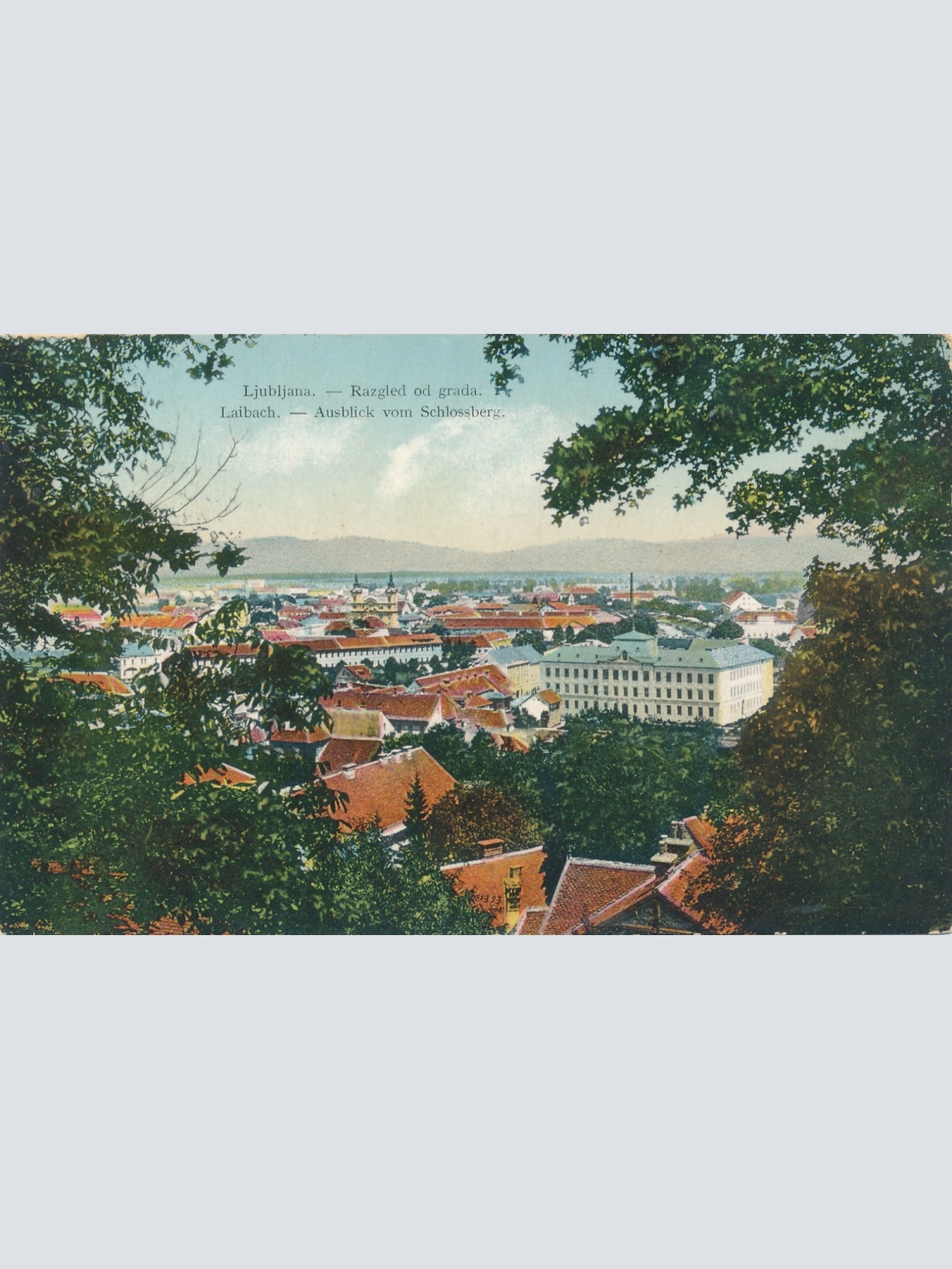 AK aus Ljubljana - Laibach Slowenien Ansichtskarte (15296)