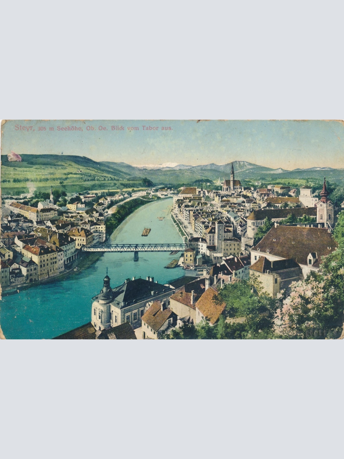 AK aus Steyr Oberösterreich Ansichtskarte (15679)