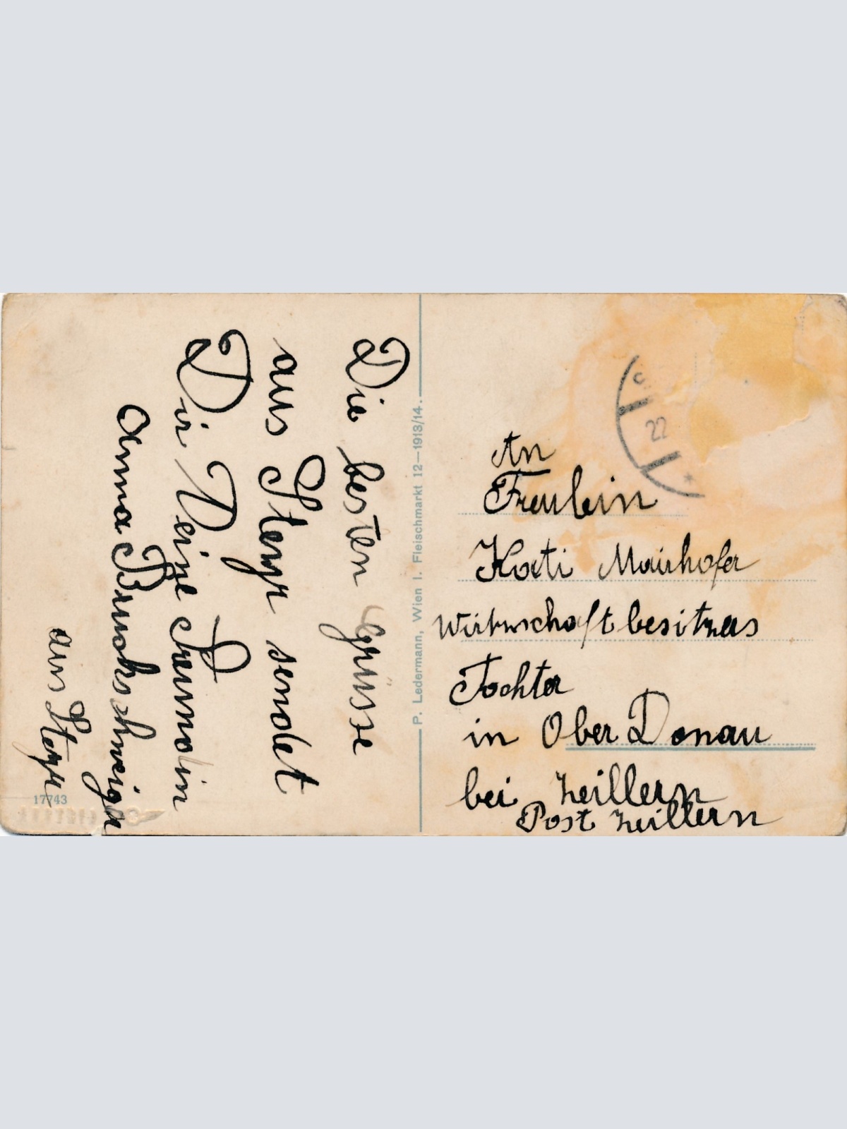 AK aus Steyr Oberösterreich Ansichtskarte (15679)