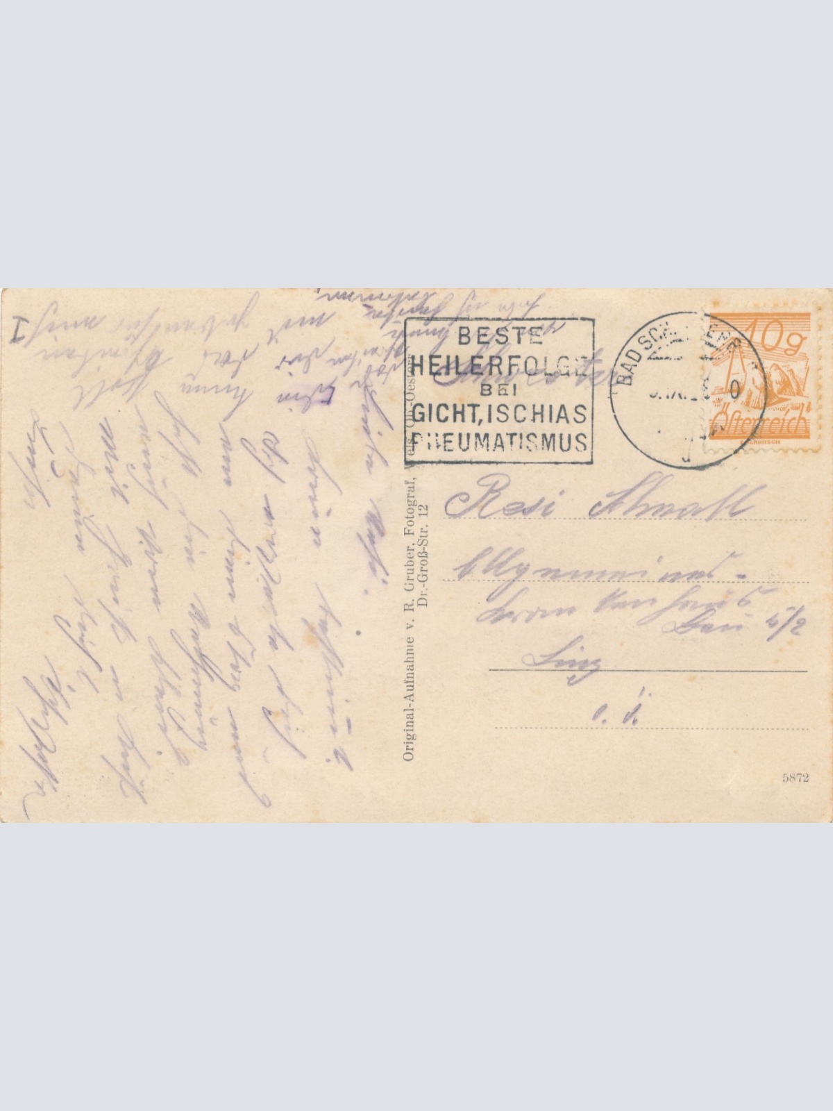 AK aus Bad Schallerbach Oberösterreich Ansichtskarte (15683)