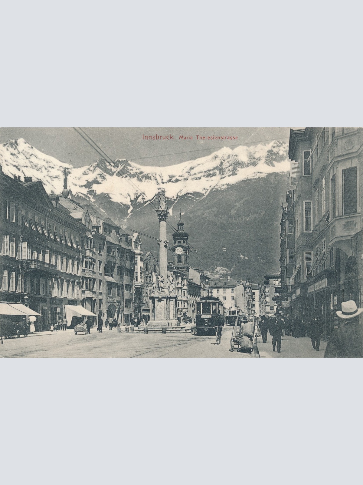 AK aus Innsbruck Maria Theresienstrasse Tirol Ansichtskarte (16124)