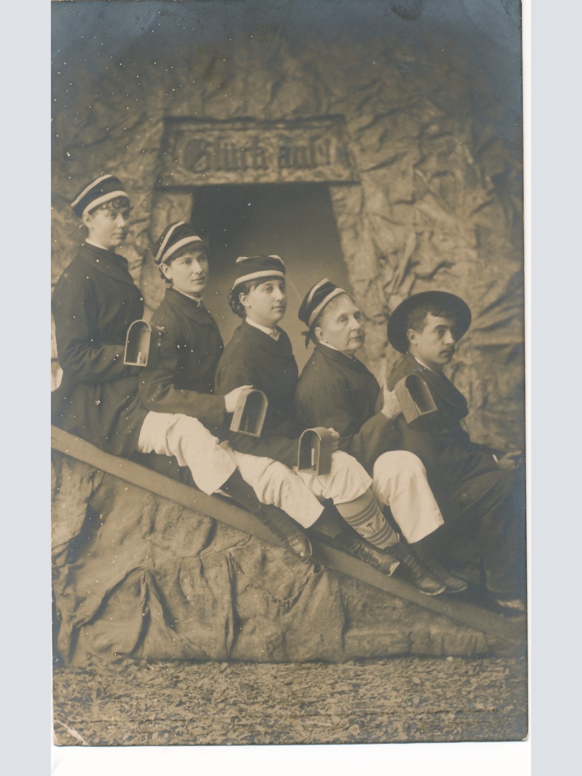 AK Annodazumals von Salzbergwerkarbeiter Ansichtskarte (15774)