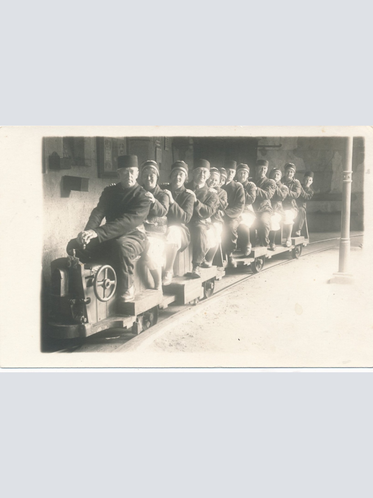 AK Annodazumals von Salzbergwerkarbeiter Ansichtskarte (15772)