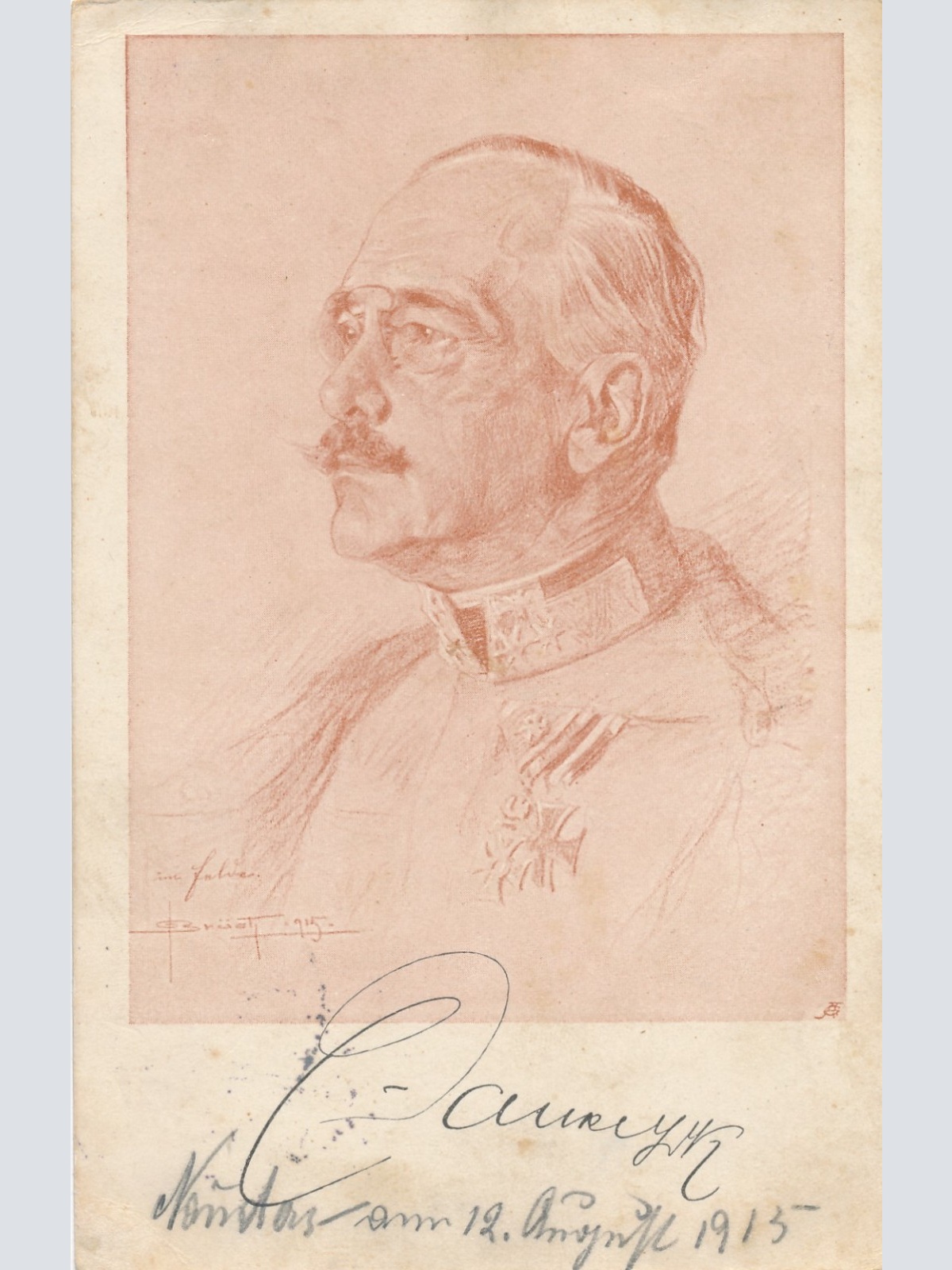 Feldpostkarte 650 KuK Grenzwachkompagnie Nr.4 Militaria Ansichtkarte (15717)