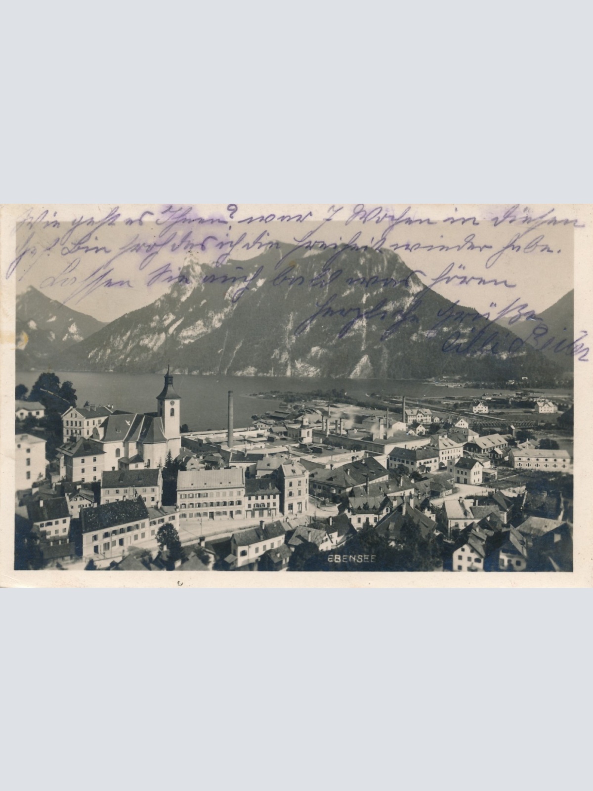 AK aus Ebensee Oberösterreich Ansichtskarte (15469)