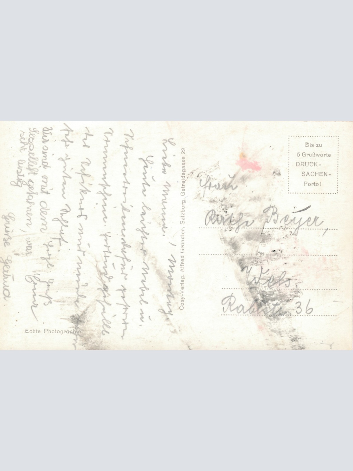 AK von der Kranabethsattel Hütte Oberösterreich Ansichtskarte (15477)