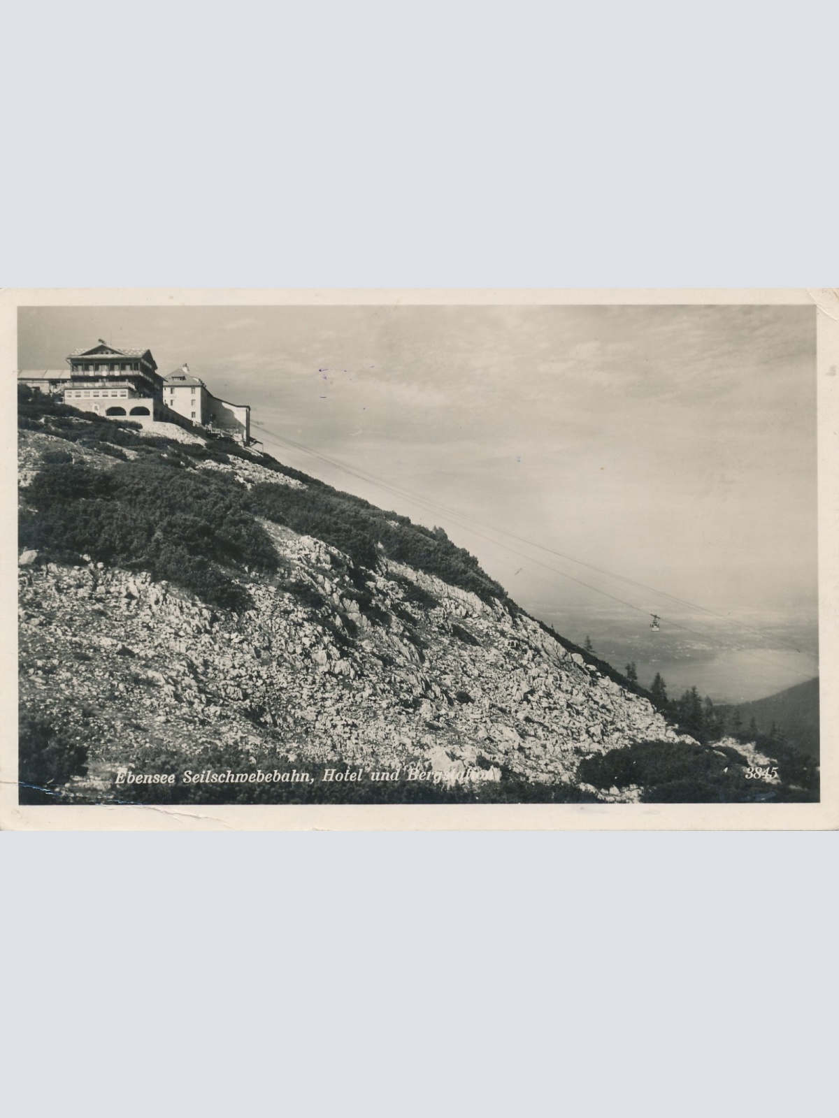 AK aus Ebensee Seilschwebebahn Oberösterreich Ansichtskarte (15478)