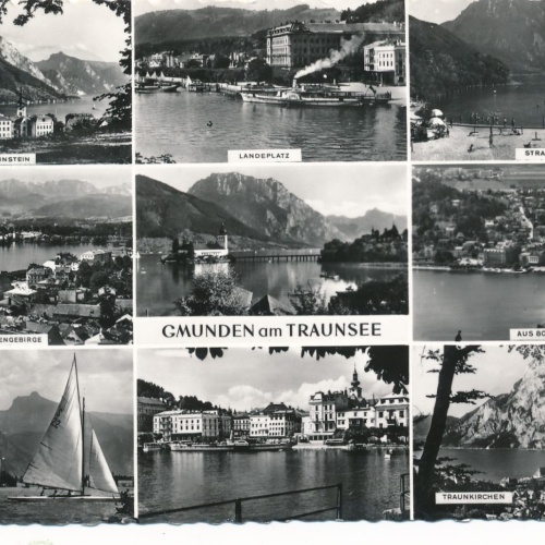 AK aus Gmunden Mehrbildkarte Oberösterreich Ansichtskarte (15494)