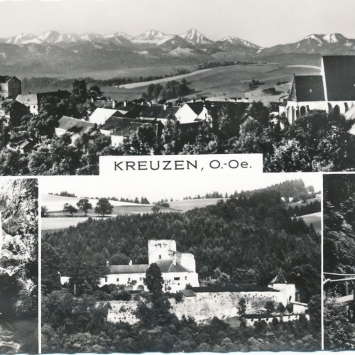 AK aus Kreuzen Mehrbildkarte Oberösterreich Ansichtskarte (15486)