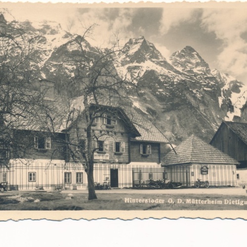 AK aus Hinterstoder Mütterheim Oberösterreich Ansichtskarte (15507)