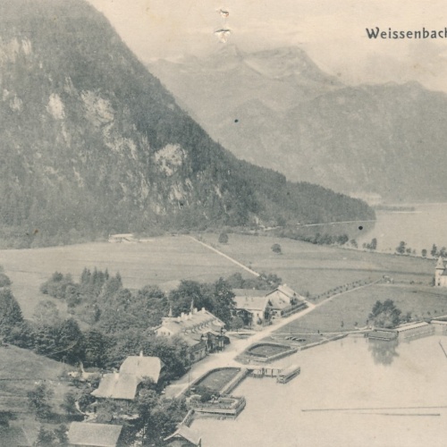 AK aus Weissenbach am Attersee OÖ Ansichtskarte (15338)