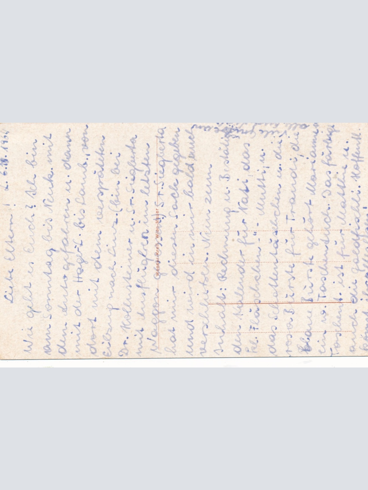 AK aus Linz Schule und Kloster Oberösterreich Ansichtskarte (15376)