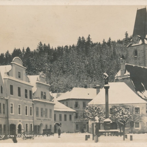 AK aus Rosenberg im Böhmerwald Baden - Württemberg Ansichtskarte (15363)