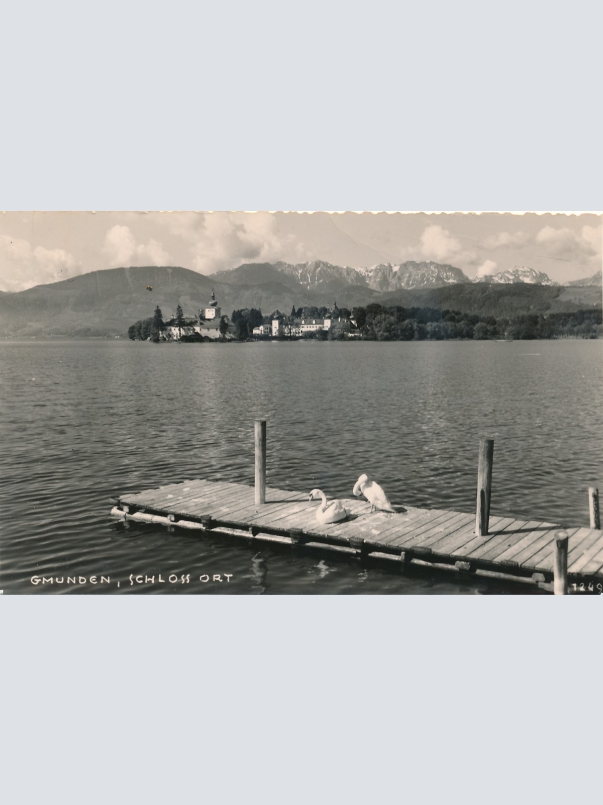 AK aus Gmunden Schloss Ort Oberösterreich Ansichtskarte (15398)
