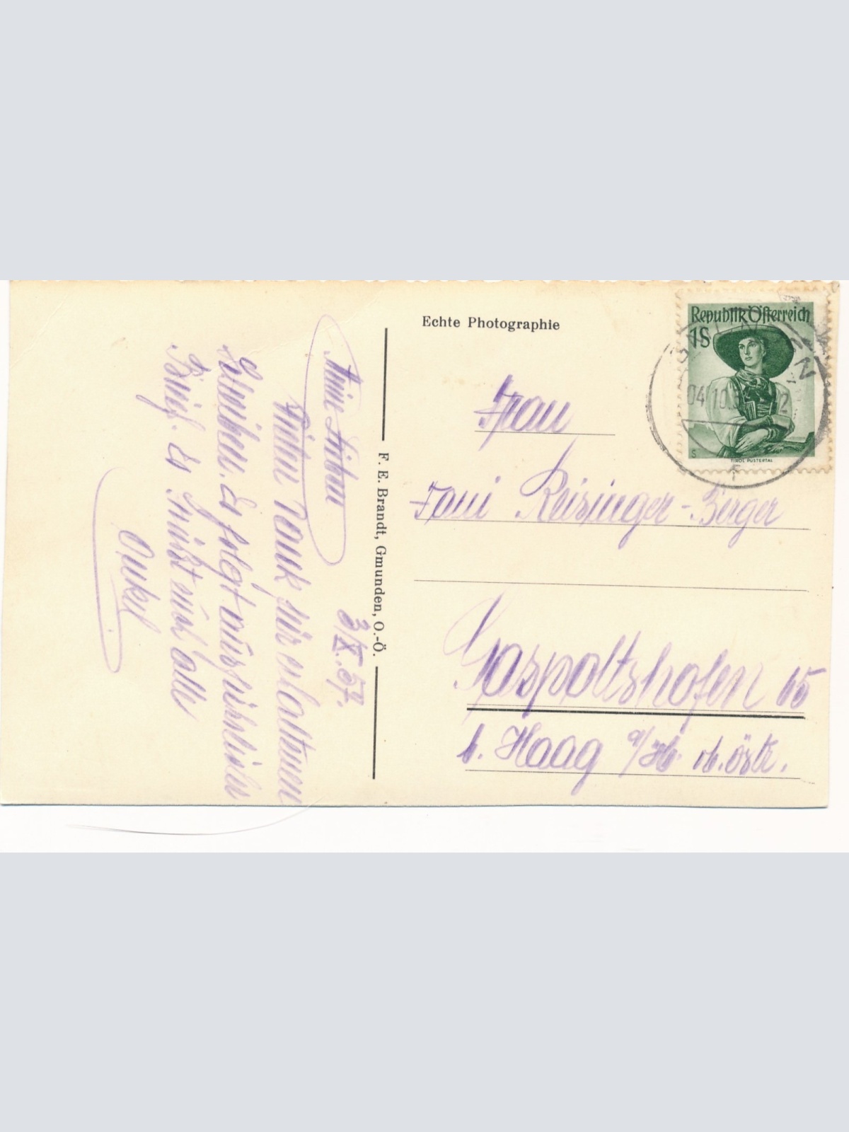 AK aus Gmunden Schloss Ort Oberösterreich Ansichtskarte (15398)