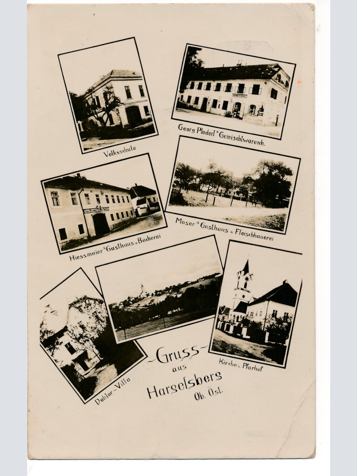 AK gruss aus Hargelsberg Mehrbildkarte Ansichtskarte (15192)
