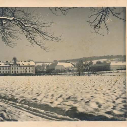 AK Ottenbach mit Schule Oberösterreich Ansichtskarte (15570)