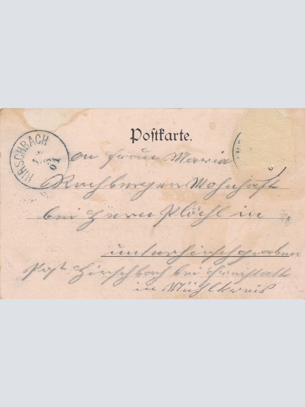 AK gruss aus Auerbach mit Gasthaus Kaiser Park Ansichtskarte (15191)