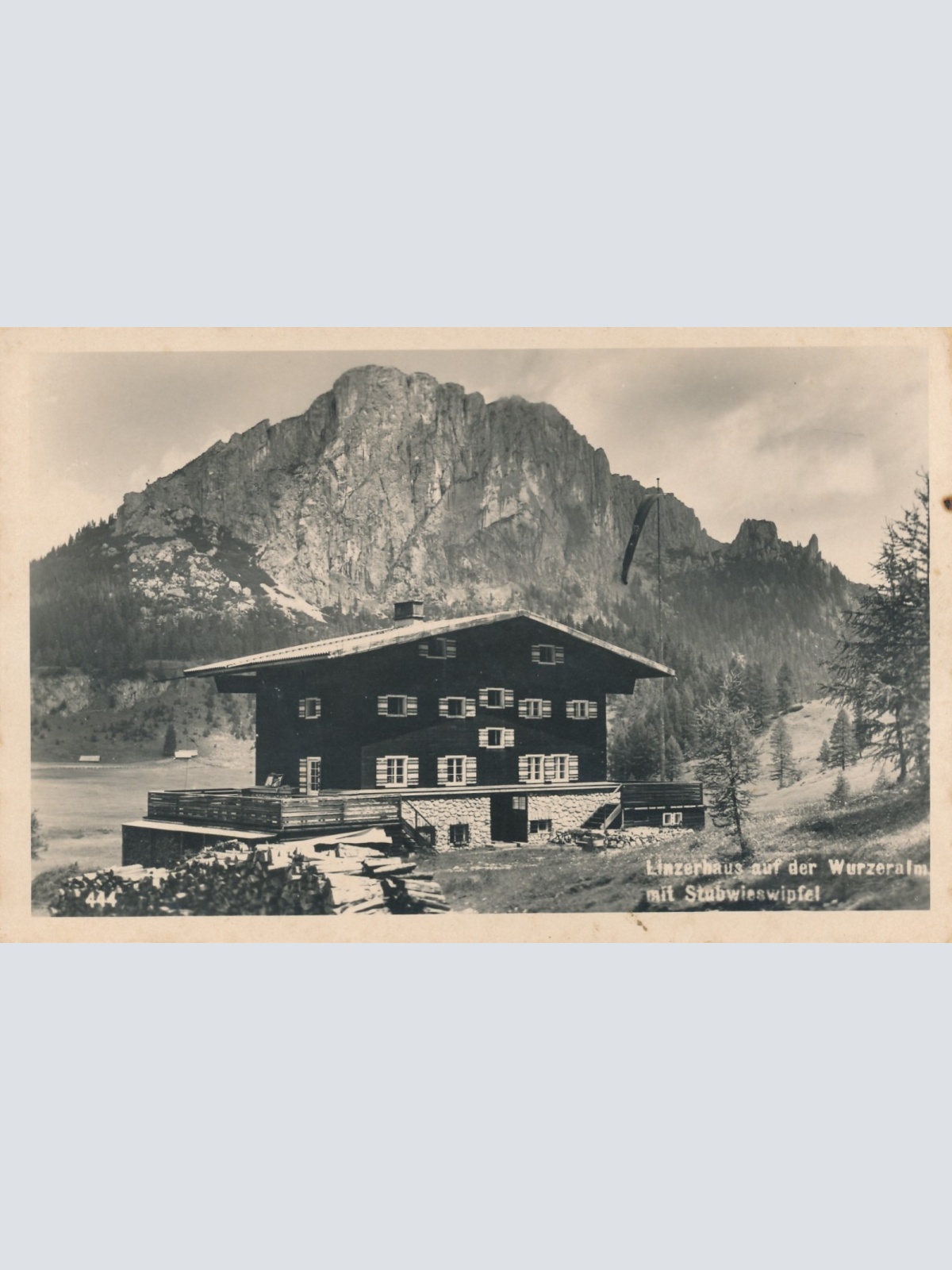 AK aus vom Linzer Haus auf der Wurzelalm Oberösterreich Ansichtskarte (15565)