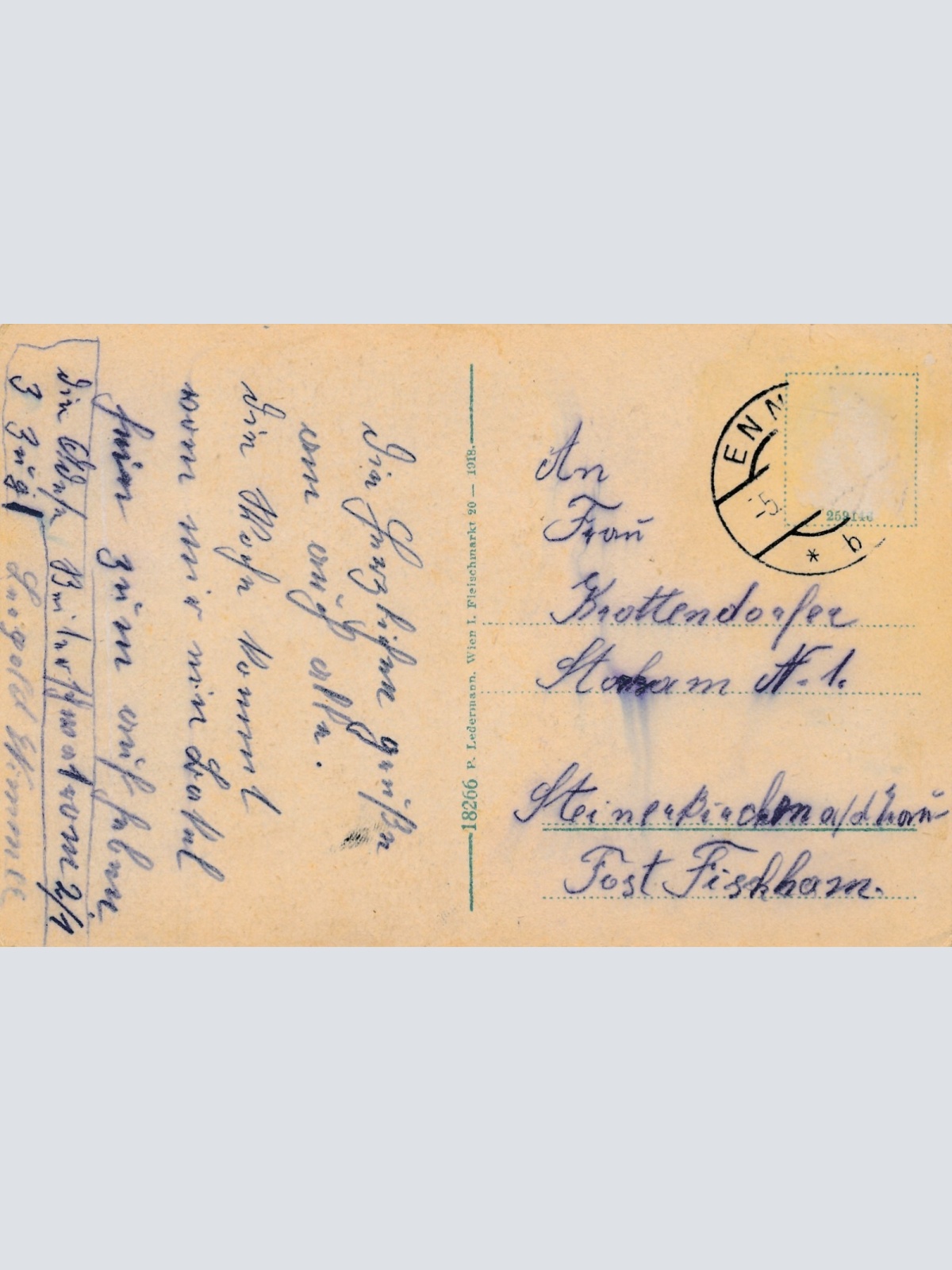 AK aus Enns mit Kalvarienberg Kaserne Oberösterreich Ansichtskarte (15567)