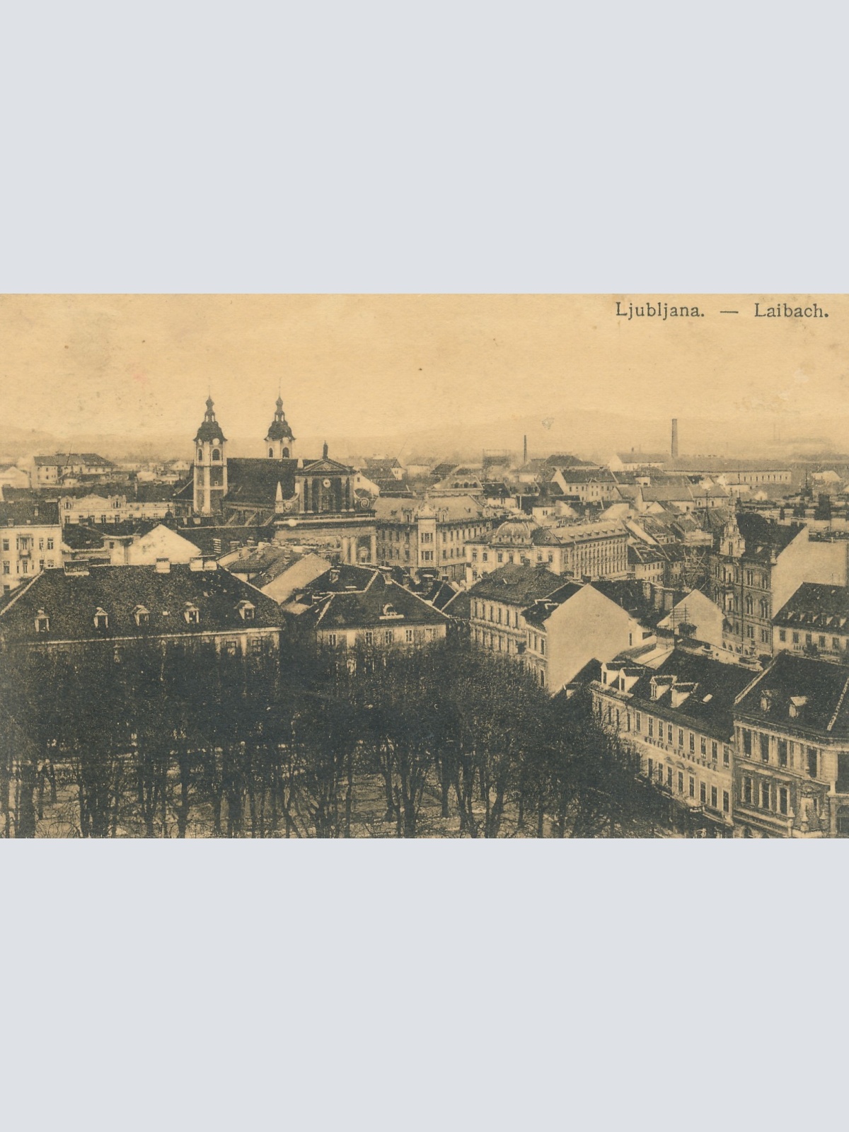 AK aus Lubjana Laibach Slowenien Ansichtskarte (15170)