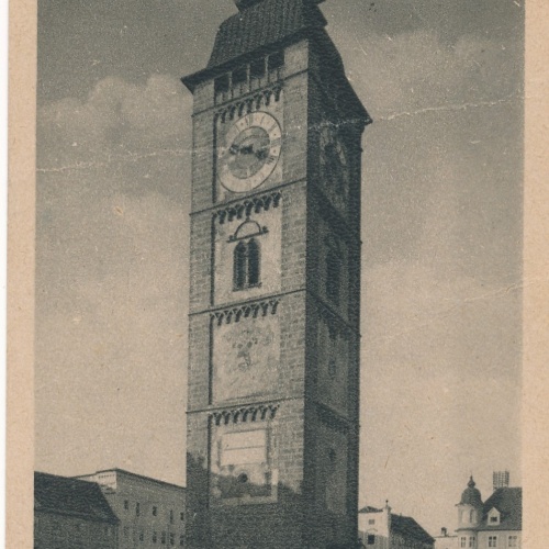 AK aus Enns Stadtturm Oberösterreich Ansichtskarte (15520)
