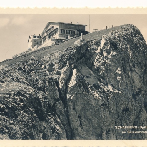 AK von der Schafbergspitze Oberösterreich Ansichtskarte (15511)