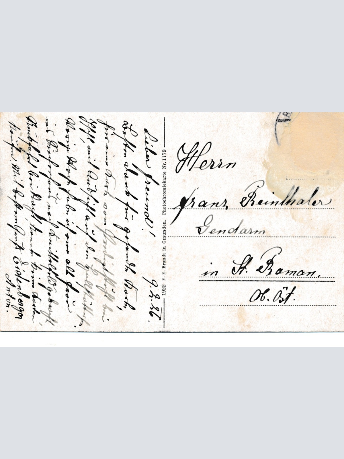 AK Predigstuhl bei Goisern Oberösterreich Ansichtskarte (15554)