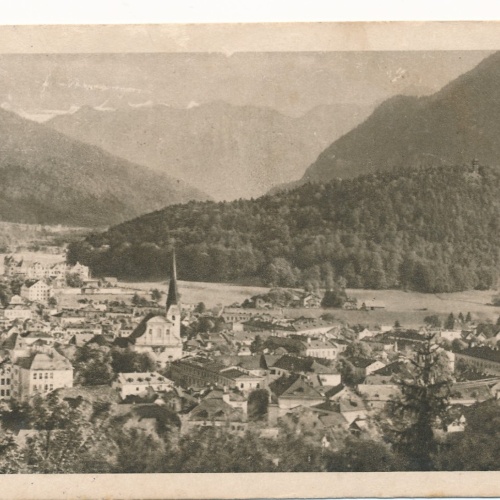 AK Bad Ischl mit Dachstein Oberösterreich Ansichtskarte (15555)