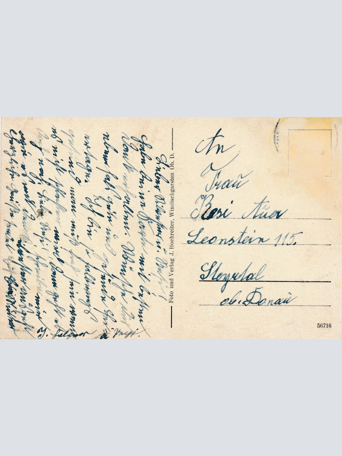 AK aus Windischgarsten Oberösterreich Ansichtskarte (15538)