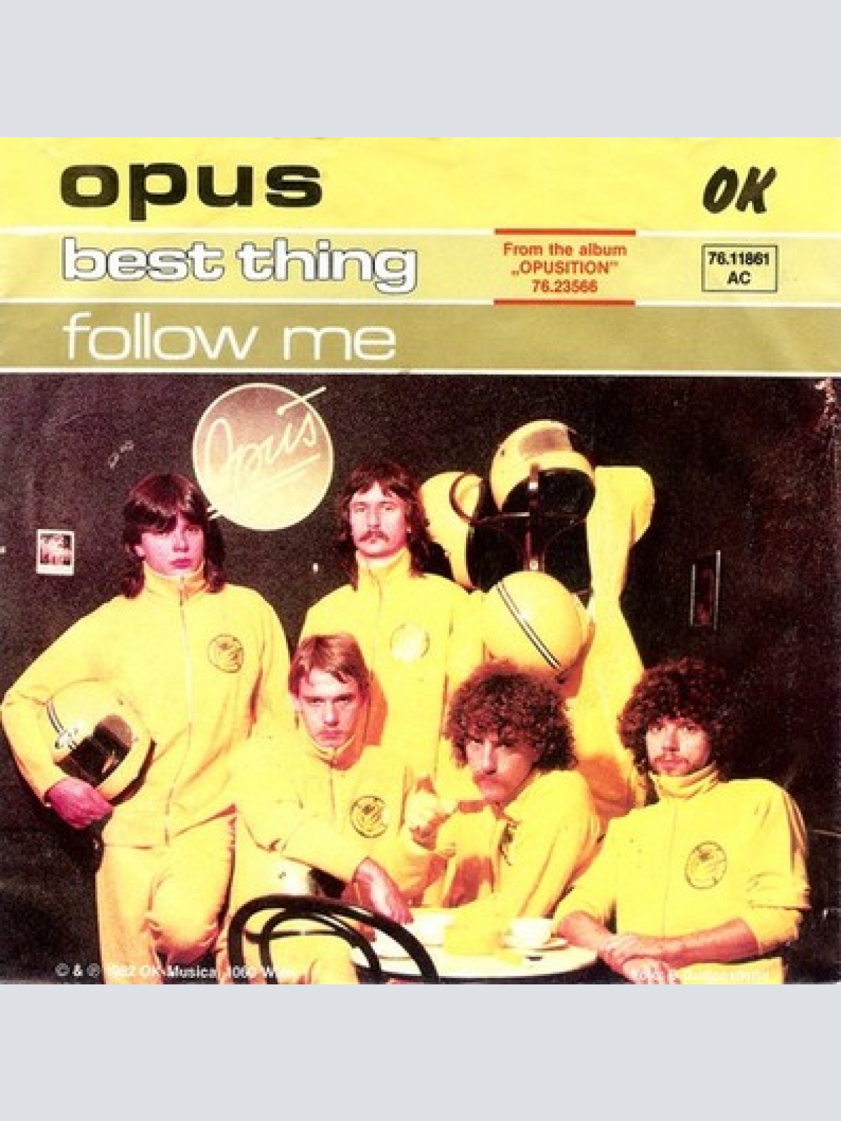 7", Single Opus - Best Thing / Follow Me