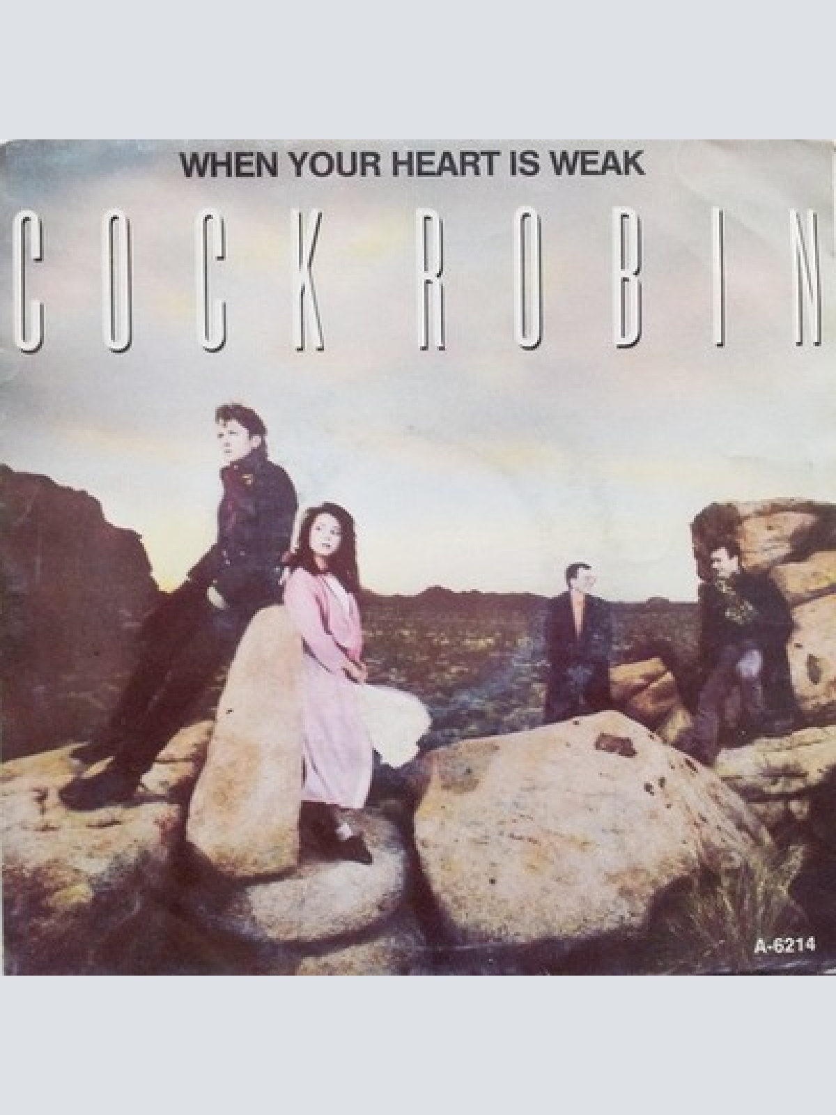 7", Single Cock Robin - When Your Heart Is Weak