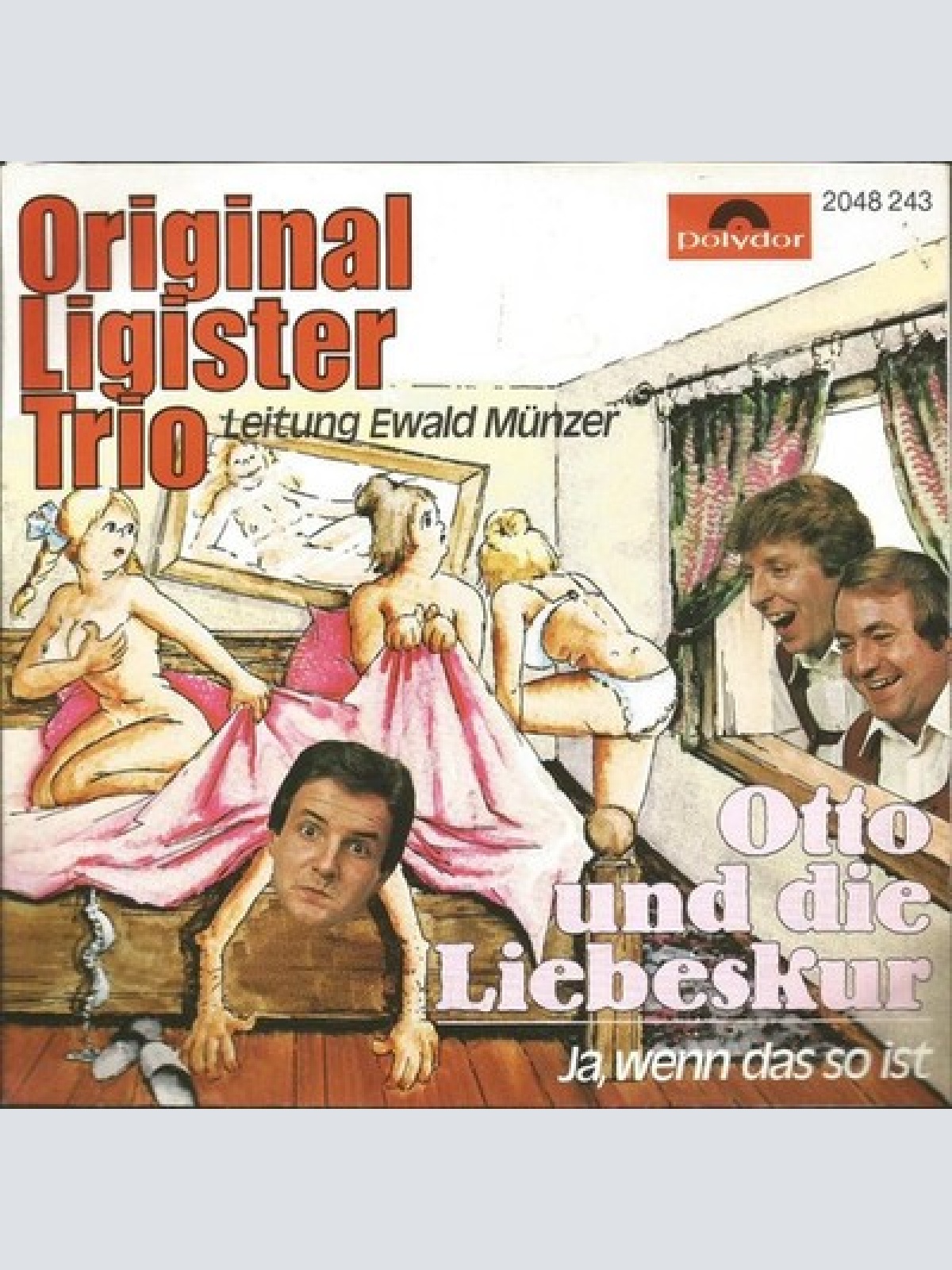 7", Single Original Ligister Trio - Otto Und Die Liebeskur